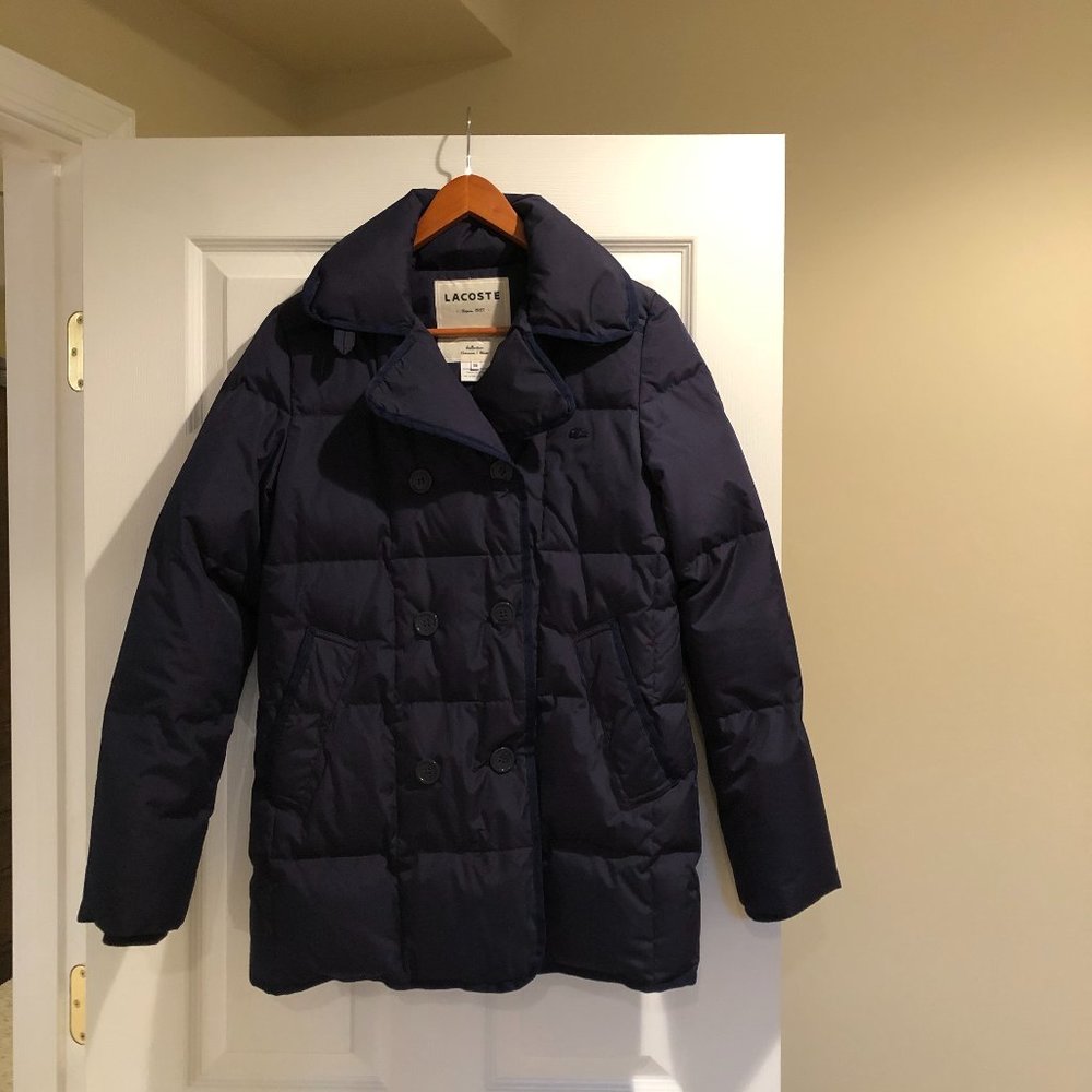 Lacoste Automne-Hiver Collection Down Peacoat